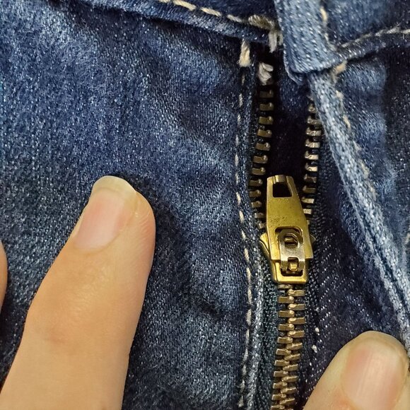 Maurices Jeans Womens 10 Blue Regular Fit Classic Stretch Denim Straight Leg - Picture 10 of 12